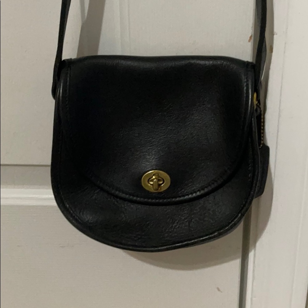 Black Coach Watson Crossbody